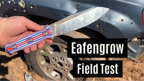 Eafengrow Fixed Blade Field Test