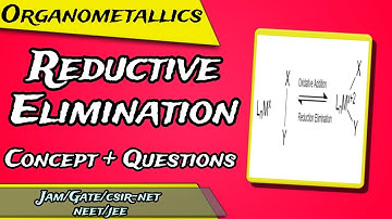Reductive Elimination Reaction | Organometallics | Full Concept | IIT-JAM || CSIR-NET || GATE ||