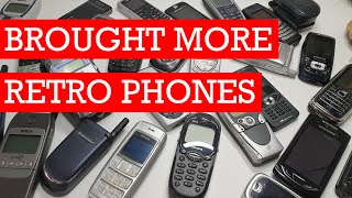 I Brought Even More Retro Phones For My Collection