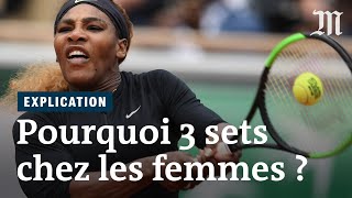 Il y a déjà eu des matches en cinq sets chez les femmes