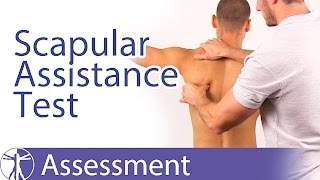 Scapular Assistance Test (SAT) ⎟ Scapular Dyskinesis