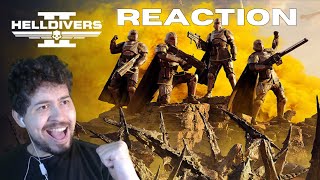 Helldivers 2: Intro cinematic Reaction