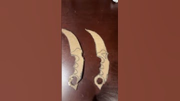 Karambit cardboard