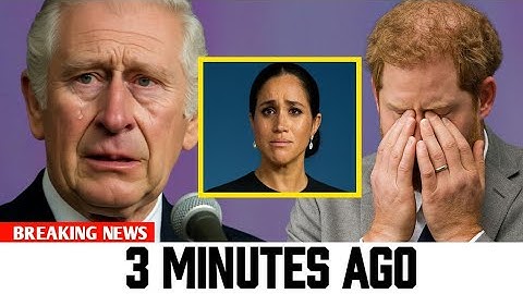 Prince Harry Breaks Down in Tears After King Charles Finally Breaks Silence On Meghan