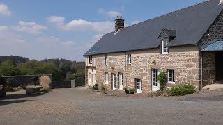 Unique property with 3 houses & outbuildings for sale in Normandy, France