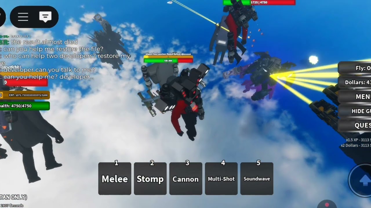 2R2W and Raptor (Roblox bathtub universe) part 1