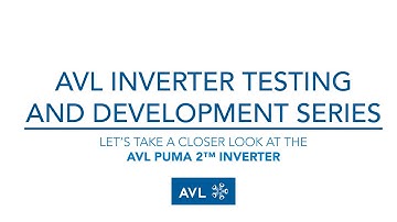 AVL PUMA 2™ Inverter