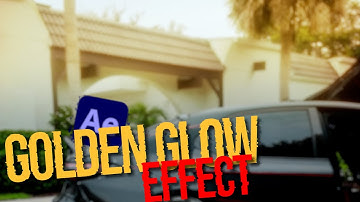 Golden Glow Effect Tutorial in After Effects