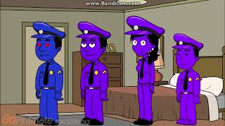 Dark Purple Guy Gets Grounded Family On Goanimate