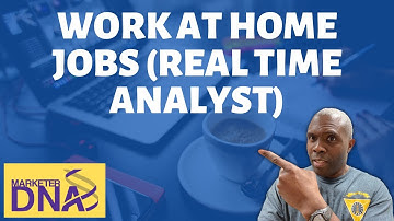 Work At Home Jobs (Real Time Analyst) - Best Work From Home Jobs 2021 Video