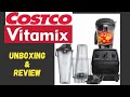 Costco Vitamix E320 blender unboxing review healthy smoothie and cleaning