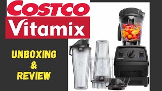 Costco Vitamix E320 blender unboxing review healthy smoothie and cleaning