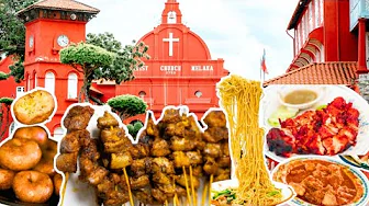 MALAYSIAN Food Paradise - Must Eat Street Food in Melaka Malaysia (Full Documentary)