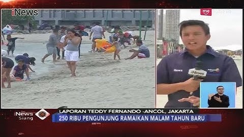 Jelang Malam Tahun Baru 2019, Wisata Pantai Ancol Mulai Diramaikan Pengunjung - iNews Siang 31/12