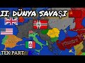 "DÜNYA SAVAŞI SİMÜLASYONU! |  II. Dünya Savaşı (Tek Part)"