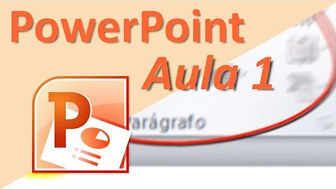 Como montar uma apresentação em PowerPoint 2010?