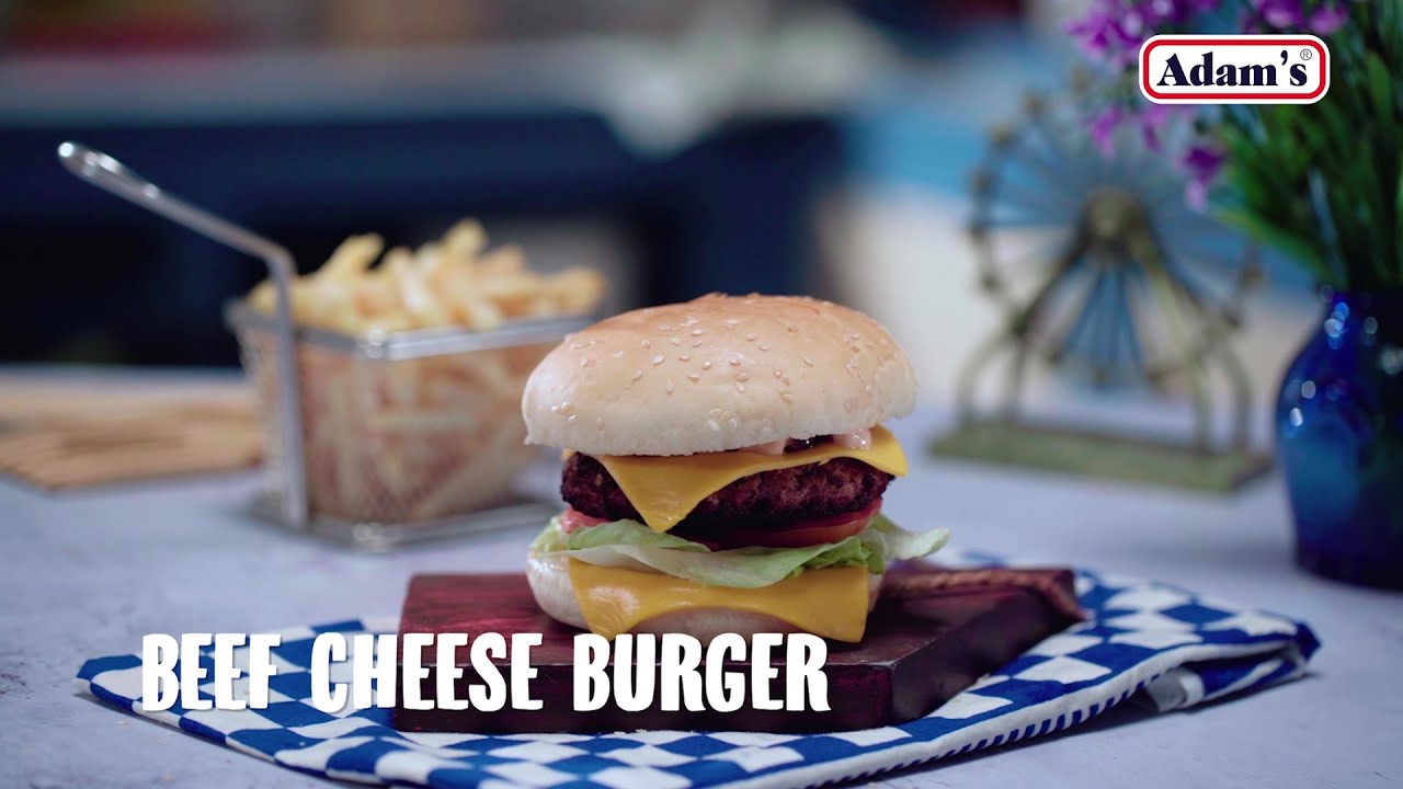 Cheese Burger Recipe by Adam's Milk Foods