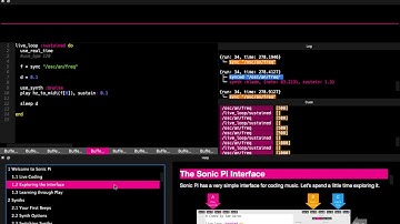 LIVENODING 775 / AN Sending OSC Frequency to Sonic Pi