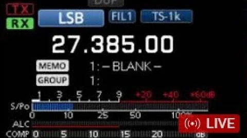 Live Stream CB Radio - 27.385MHz LSB Southern California