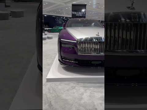 RR Violet 😍#rr #rollsroyce #cars #car #nyc #nycautoshow #rrghost #rollsroyceghost