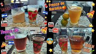 FRESCOS SALVADOREÑOS PARTE #1 SALVADOREAN STYLE JUICES PART 1  #elsalvador #frescos