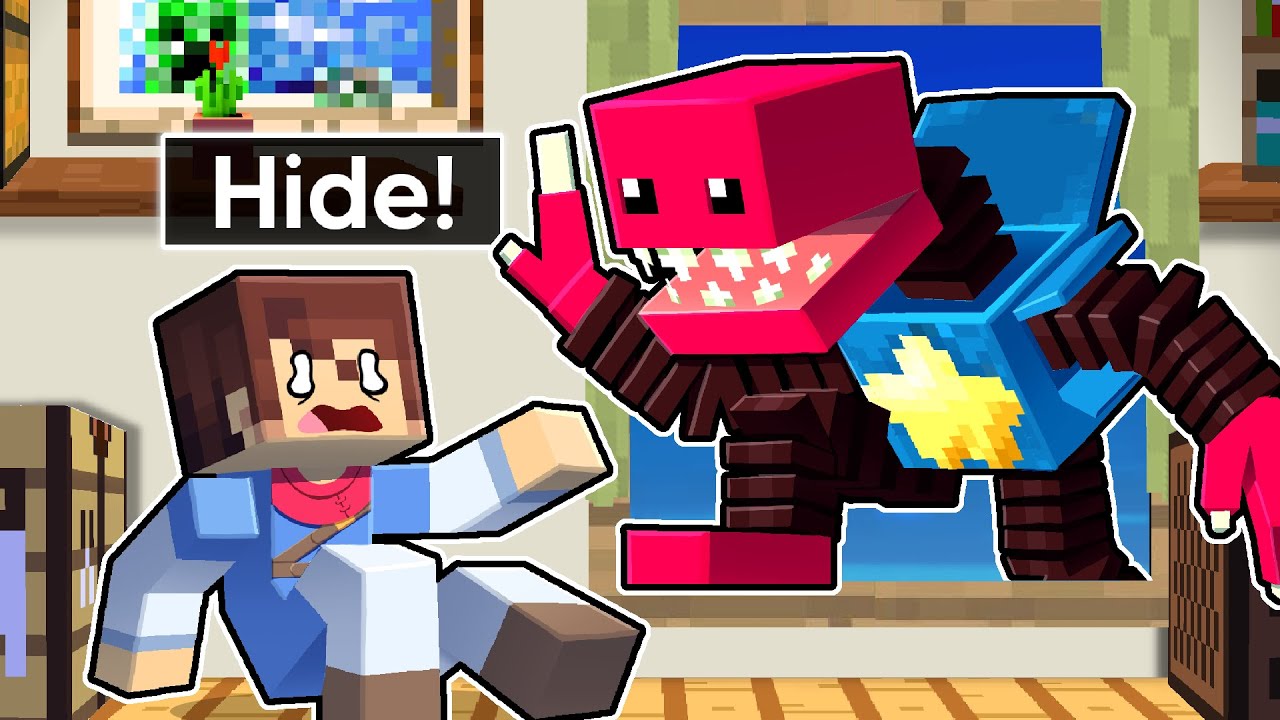 From Human to BOXY BOO in Minecraft! 