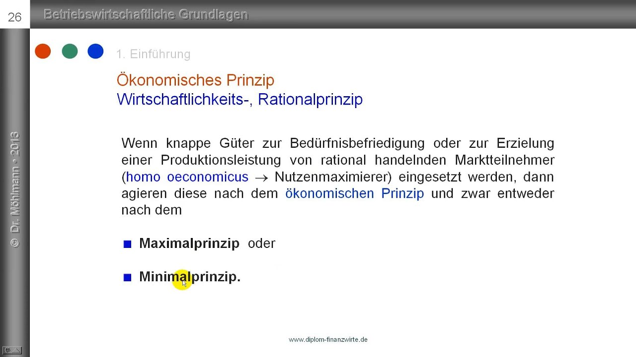 Ökonomisches prinzip