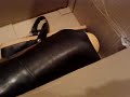 DURAWEAR Black Rubber Hip Wader Boots（DURAWEAR水中長靴）ANSI Z41-1991 CLASS75（クロッチハイラバーブーツ）unboxing　箱を開ける