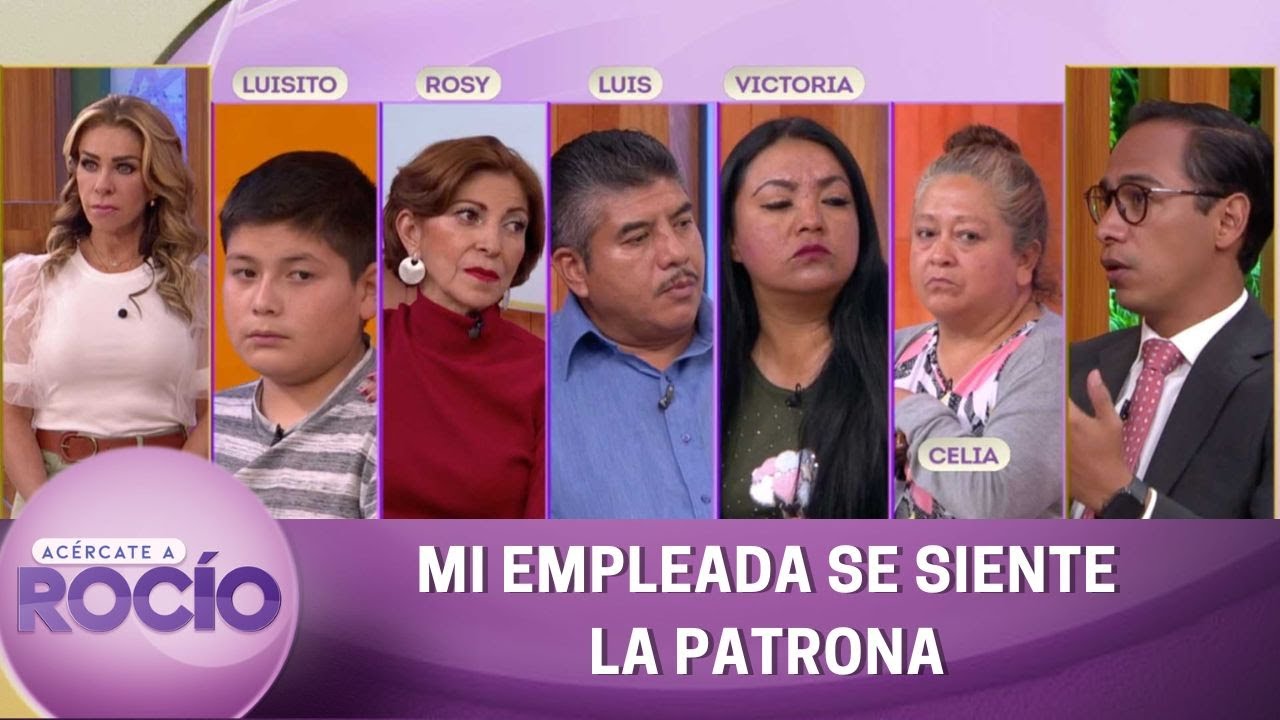 Mi empleada se siente la patrona. | Programa del 14 de octubre del 2022 | Acércate a Rocío