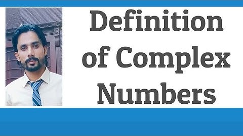 Introduction to Complex Numbers in Hindi/Urdu
