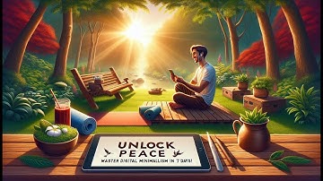 Unlock Peace: Master Digital Minimalism in 7 Days! ✨