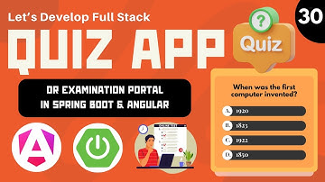 API Call & Show Tests/Exams on User Dashboard | Quiz App or Exam Portal | Spring Boot & Angular |#30