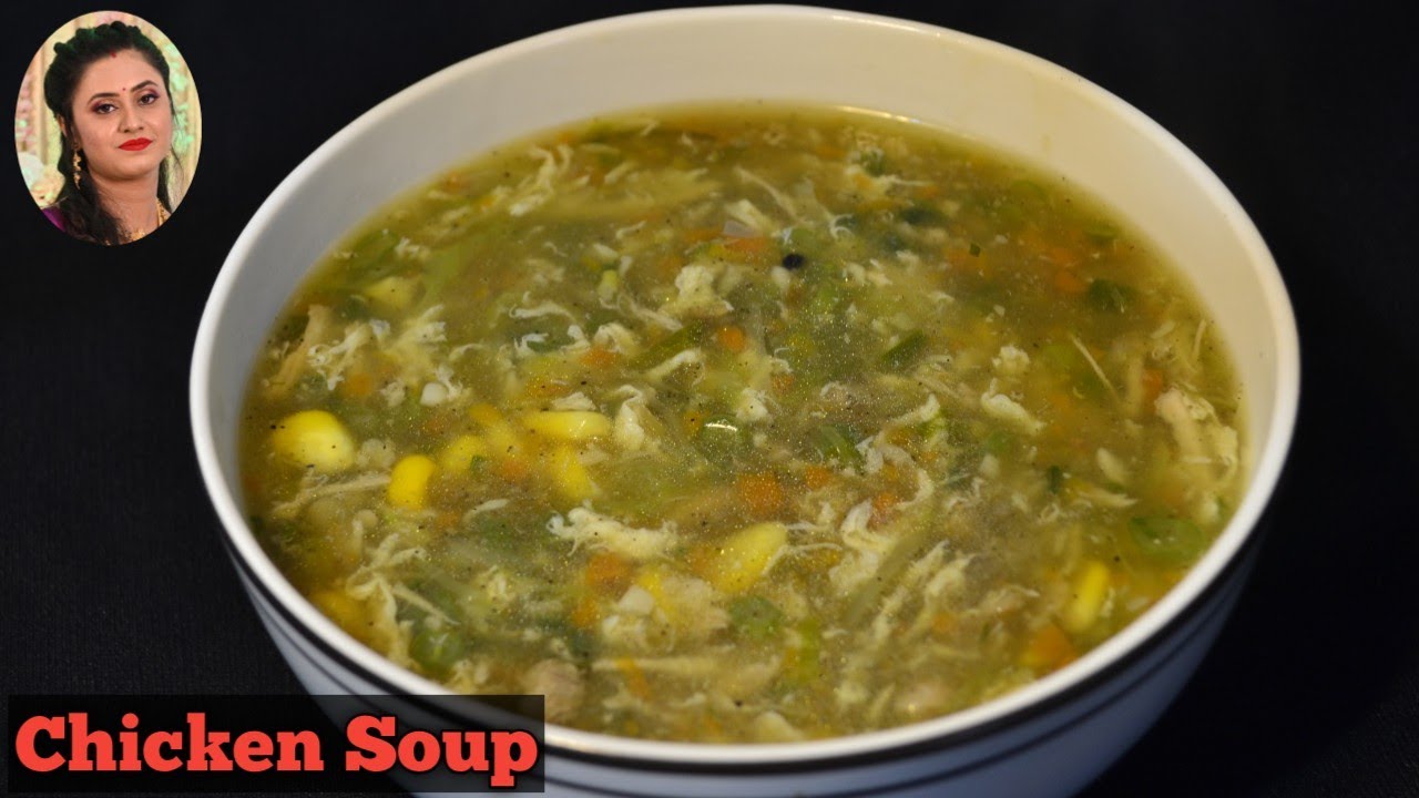 Sweet Corn Soup easy and healthy recipe Chicken soup recipe in
