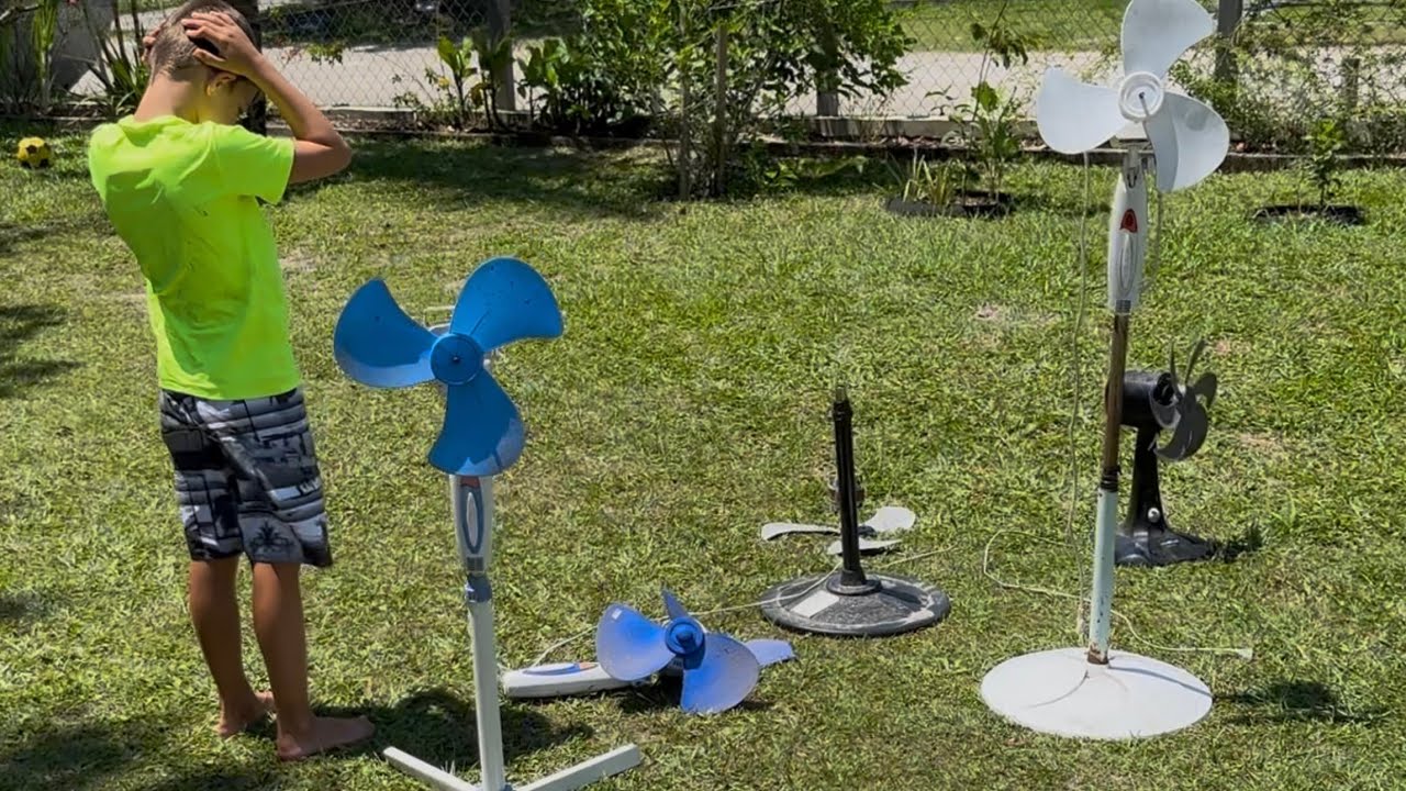 MEU VENTILADOR CAIU E QUEBROU!!😩
