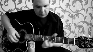 Video thumbnail of "Separate Ways - Teddy Thompson/Артем Пантюшкин (Fingerstyle)"