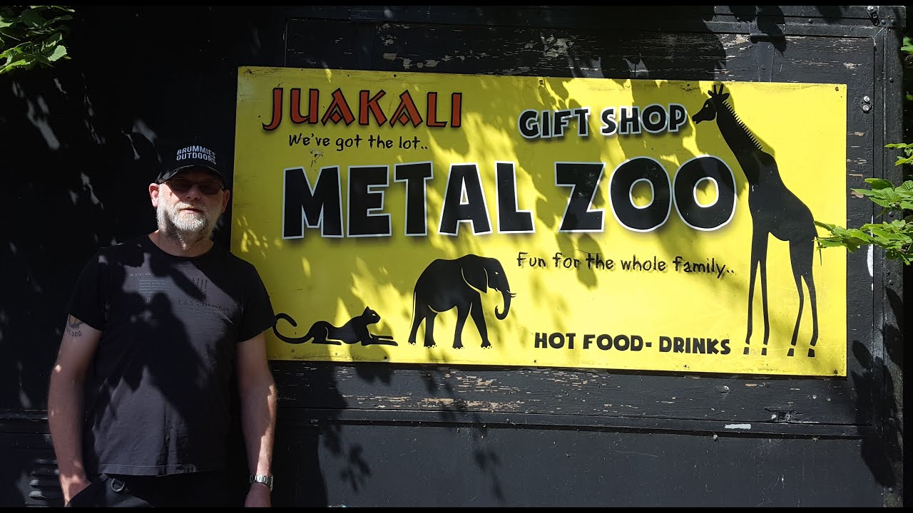 we visit a metal zoo