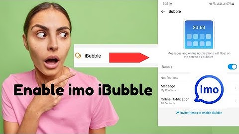 How to Enable iBubble on Imo | New Feature 🤔  | How to find iBubble on Imo Review Information