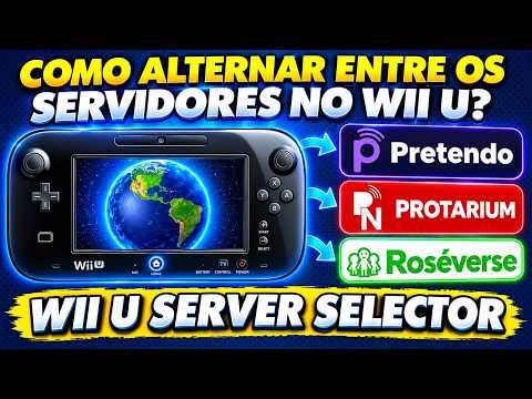 COMO ALTERNAR FACILMENTE ENTRE PRETENDO NETWORK, PROTARIUM E ROSEVERSE NO WII U? TUTORIAL