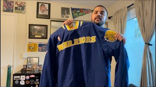 Mitchell and Ness 1996-1997 (Is it?) Golden State Warriors Shooting Jacket