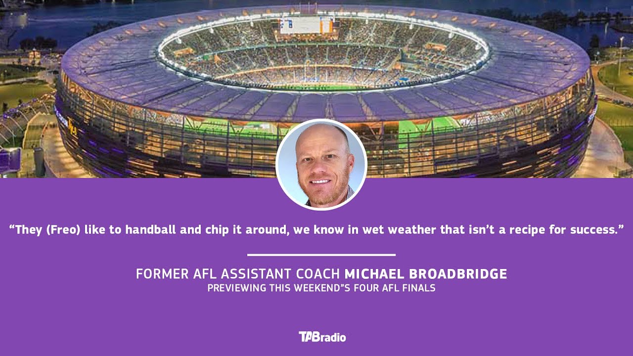 MICHAEL BROADBRIDGE - breaking down the four AFL finals.