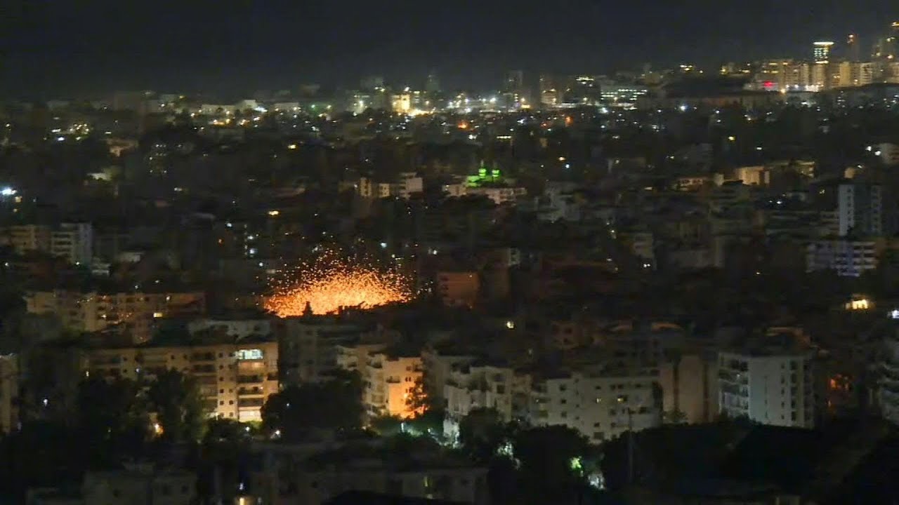 Liban: frappe sur la banlieue sud de Beyrouth | AFP Images