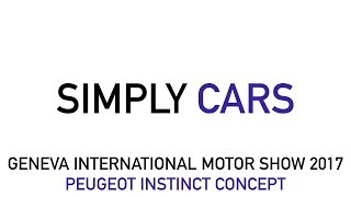 GIMS 17 - Peugeot Instinct Concept