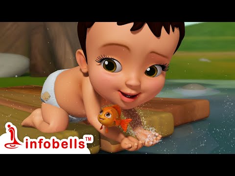 Akash Ghire Megh Koreche  Bengali Rhymes for Children  Infobells