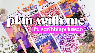 🛹PLAN WITH ME🛹 MEMORY PLANNING FT. SCRIBBLEPRINTSCO. | Plannahannah
