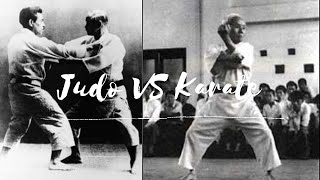 Judo VS Karate (Take down Breakdown)  柔道 空手道