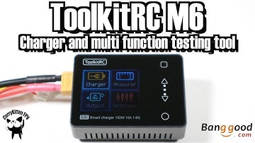 ToolKitRC M6.  A charger and more!  Supplied by Banggood