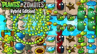 Plants vs Zombies Hybrid | Adventure Waterfall Level 2224 | Gatling Peabage!! Starweed!! | Download