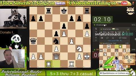 IM Sladgie Unusual Openings in Blitz/Rapid on lichess.org Join us