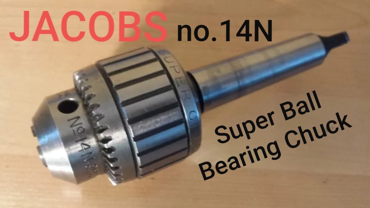 Jacobs No.14N super ball bearing chuck 