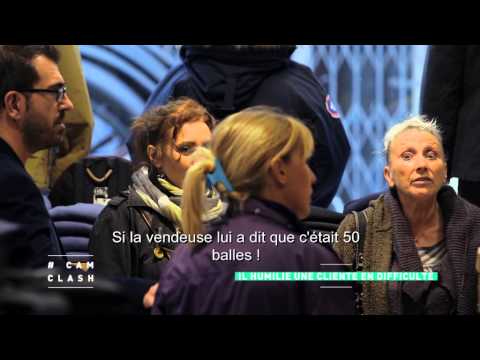 Il humilie une cliente en difficulté - Cam Clash